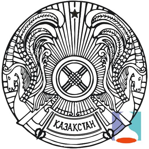 герб казахстана в векторе